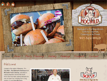 Tablet Screenshot of hogwildbbq.com