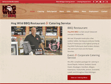 Tablet Screenshot of hogwildbbq.net